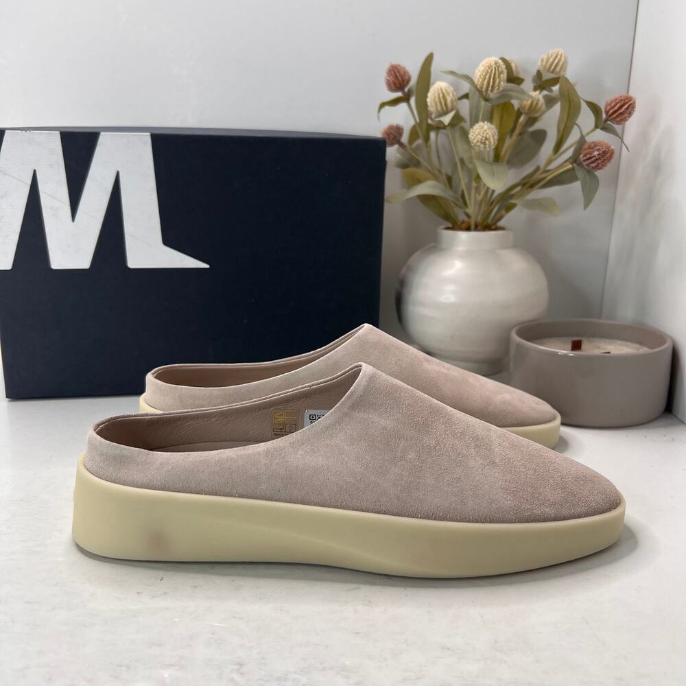 Wolf & Shepherd Shoes Cruise Mule Fair Slip On Gray/Vanilla Men 7.5/Women 9 NWB - Picture 3 of 10